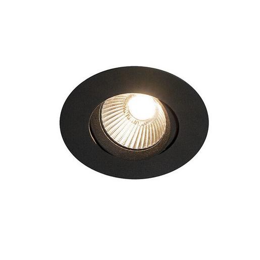 Alasvalo - IP44 500lm 6W 930 DIM BLACK TILT - Optic G2 Quick