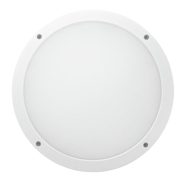 Sein&auml;valaisin / kattovalaisin ulko Halo - IP65 14W 830/840 PCO VALKOINEN - Airam Pro
