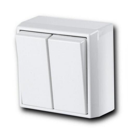Kytkin pinta-asennus - 5/10A/250V/IP21 PPJ LI VAL - Ensto Intro