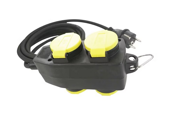 JATKOJOHTO OPAL 4-OS 3M 3X1,5 IP44 KOUK H07RN