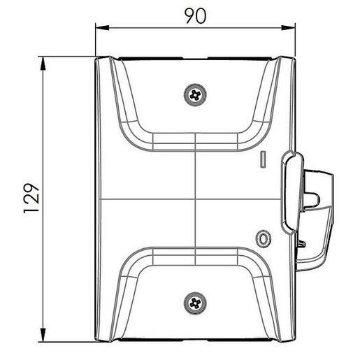 Turvakytkin vipu SAQ - SAQ 316 3x16A 500V 7,5kW IP65 - Norwesco