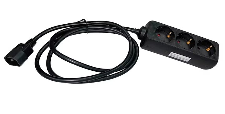 UPS-KAAPELI EATON L&Auml;HT&Ouml;KAAPELI IEC-3xSHUKO 10A