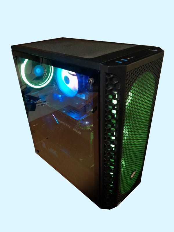 ♻️ PELIKONE RYZEN 5 2600 / RTX 2060 8GB OC SUPER / 16GB / 500GB NVMe / WI-FI 5 (WINDOWS 11 HOME) A258C